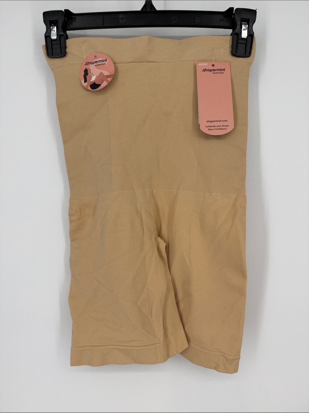 Shapermint High Waisted Shaper Short in Beige NWT